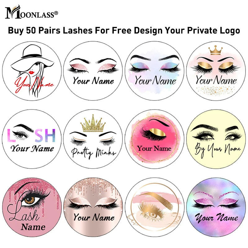 3/5/10/12 Pairs Eyelashes Box Package Mink Lashes Eyelash Extension Supplies Bulk Items Wholesale Lots Make Up 3D Mink Lashes