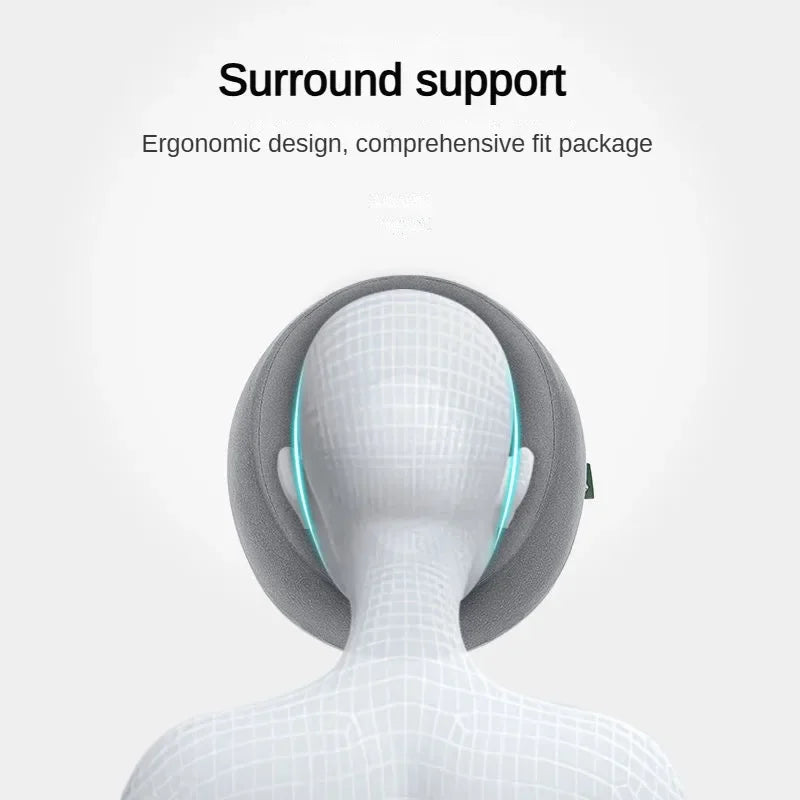 Ergonomics Lying Down Pillow Memory Foam Breathable Head Rest Support Pillow Body Massage Face Rest Pillow for Beauty Salon
